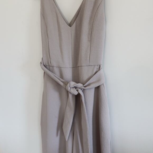 Aritzia Wilfred New Ecoulement Jumpsuit Opal Grey Size 2 - Picture 7 of 10